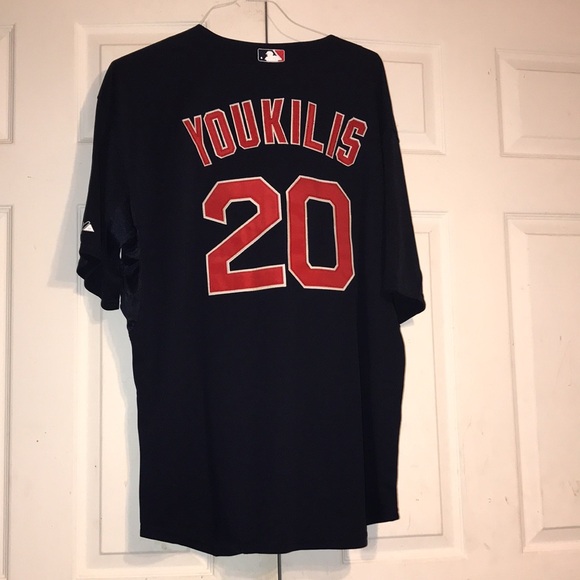 Men’s MLB Youkilis Red Sox Jersey - Picture 7 of 8